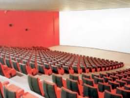 Auditoriums- und Kinoleinwand